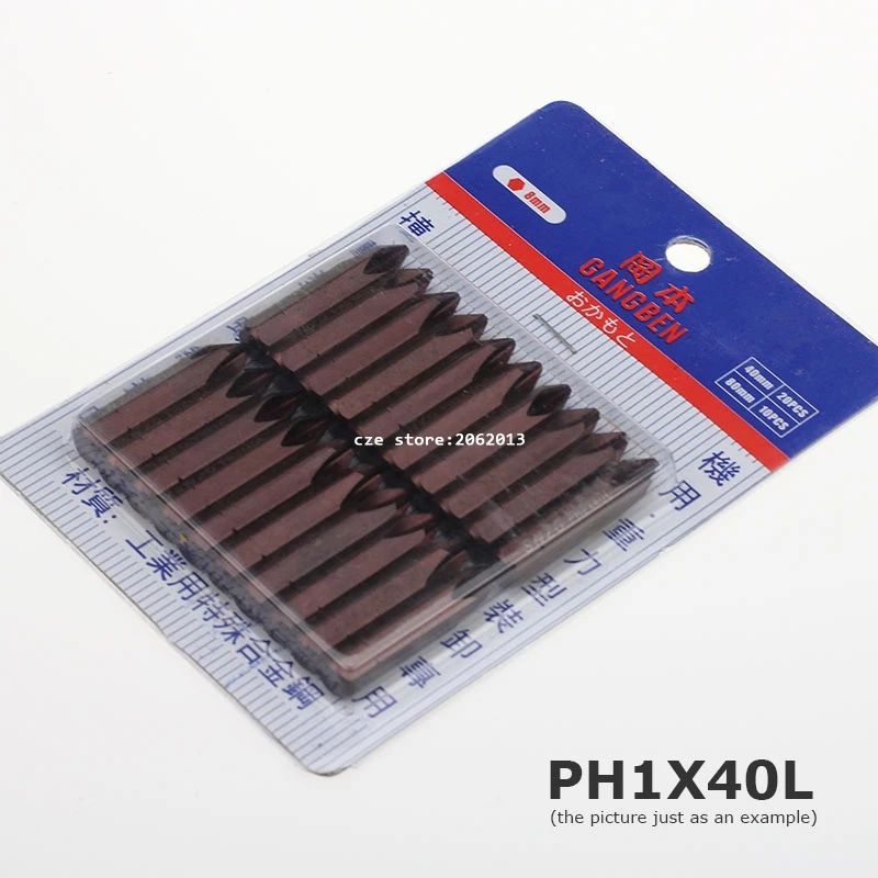 20Pcs/Lot PH3 PH2 PH1 Phillips Bits 8mm Hex Shank 40mm Long Tamper Screwdriver Bits Series CPH3840
20Pcs/Lot PH3 PH2 PH1 Phillips Bits 8mm Hex Shank 40mm Long Tamper Screwdriver Bits Series CPH3840