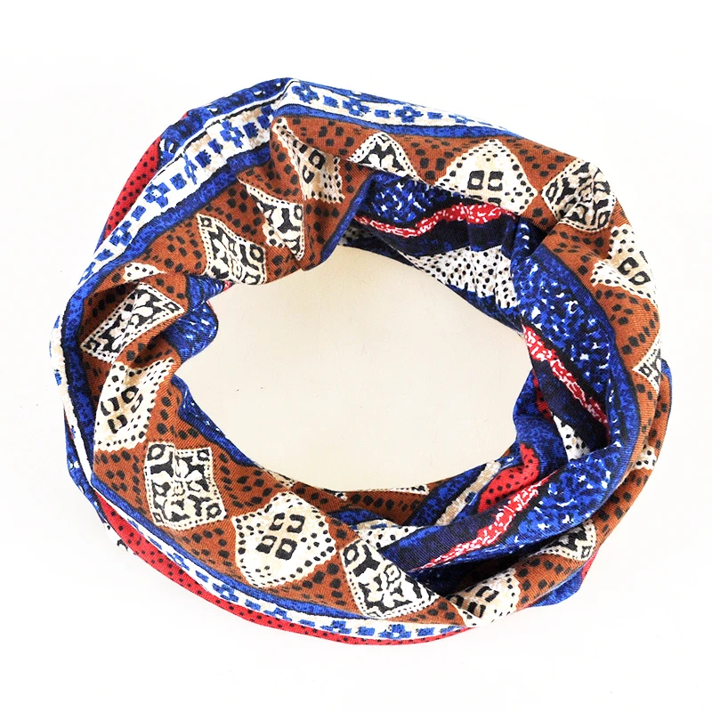 The new scarf hat cotton prints and Korean fashion leisure cap set