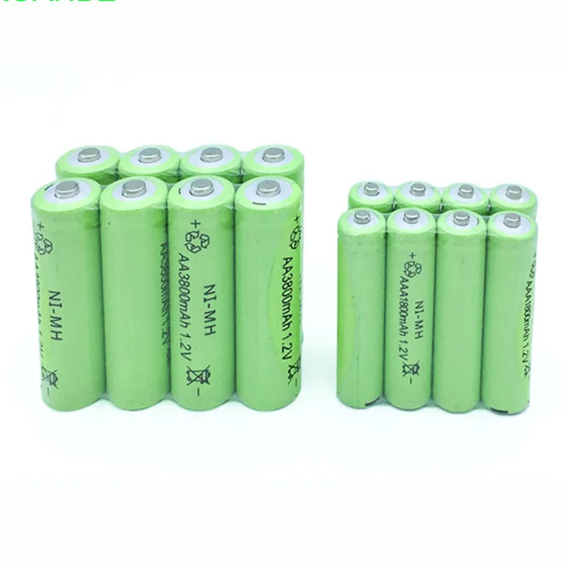 10pcs AA 3800mAh Ni-MH Rechargeable Batteries + 10pcs AAA 1800mAh Ni-MH Rechargeable Batteries
10pcs AA 3800mAh Ni-MH Rechargeable Batteries + 10pcs AAA 1800mAh Ni-MH Rechargeable Batteries