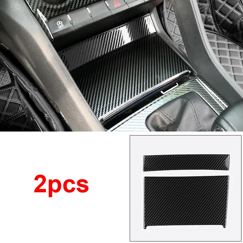 2pcs for SKODA KODIAQ Central control storage box panel Decoration frame Carbon fiber pattern Stainless steel
2pcs for SKODA KODIAQ Central control storage box panel Decoration frame Carbon fiber pattern Stainless steel