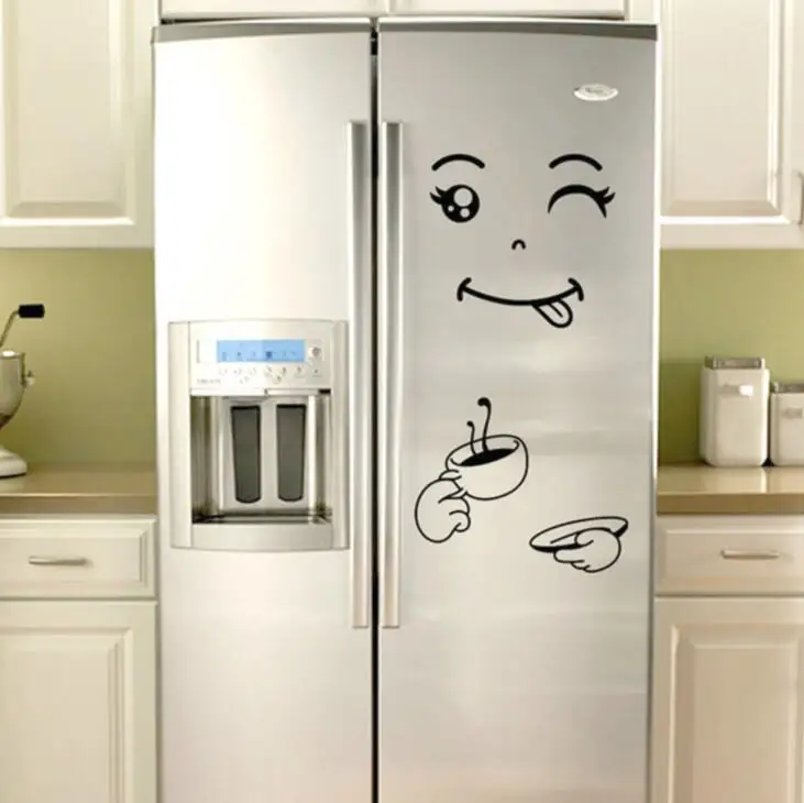 TECHOME New Home Kitchen Removable Refrigerator Stickers Funny Small Stickers DIY Refrigerator Door Stickers Carved Decorations
TECHOME New Home Kitchen Removable Refrigerator Stickers Funny Small Stickers DIY Refrigerator Door Stickers Carved Decorations