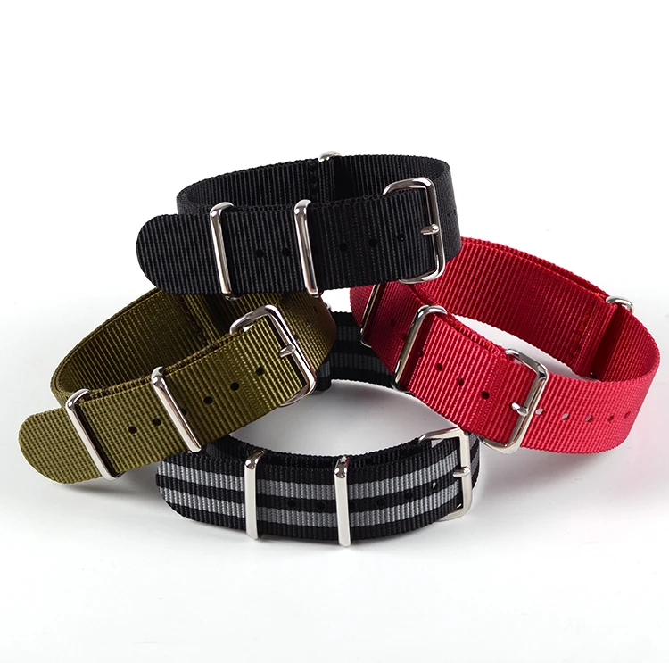 EACHE Ballistic Nylon Nato Watchband Nylon Watch Straps Classcial Design High Quality Watch Straps 20mm 22mm(2pcs sales)
EACHE Ballistic Nylon Nato Watchband Nylon Watch Straps Classcial Design High Quality Watch Straps 20mm 22mm(2pcs sales)