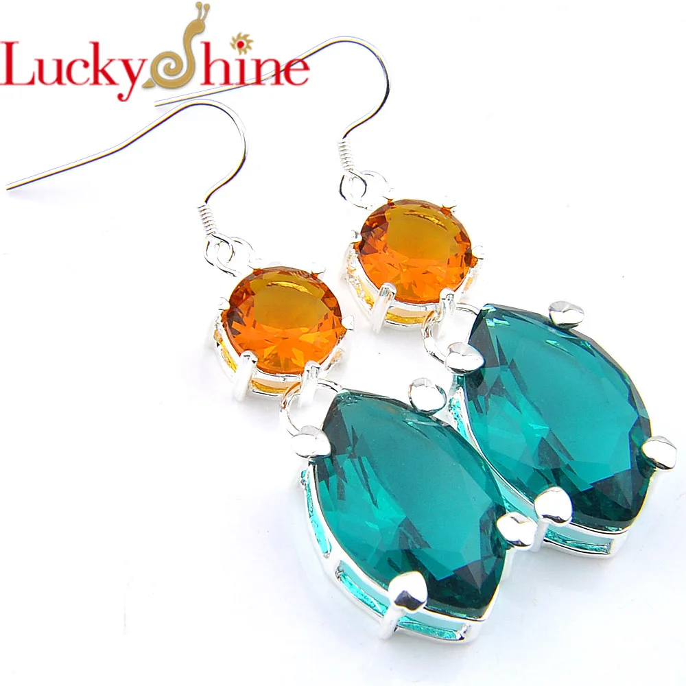 Promotion Jewelry Fire Green Qurtz Drop Earrings Silver Plated Horse eye Round Wedding Russia USA Australia Hook Ear 2 inch
Promotion Jewelry Fire Green Qurtz Drop Earrings Silver Plated Horse eye Round Wedding Russia USA Australia Hook Ear 2 inch