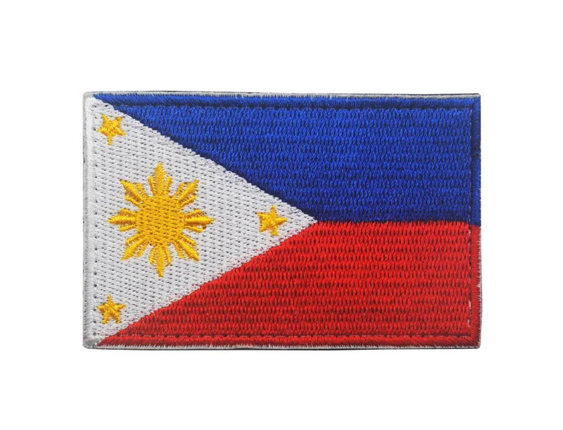 Asian Philippines 3" wide embroidery flag patch for stripes/goods for sewing/little yellow flowers
Asian Philippines 3" wide embroidery flag patch for stripes/goods for sewing/little yellow flowers