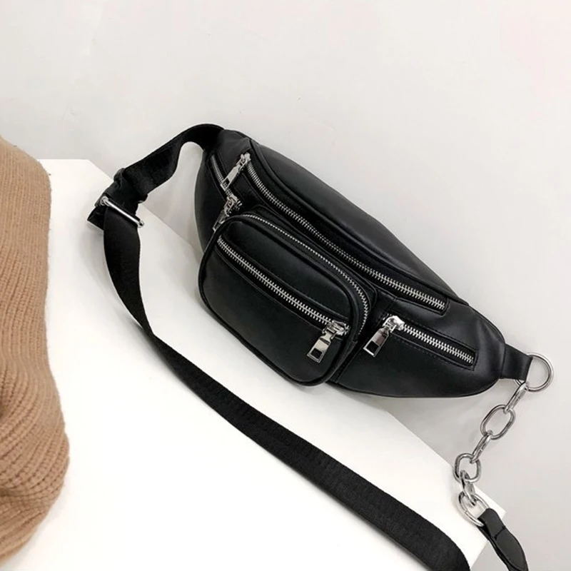Crossbody Bags for Women PU Leather Shoulder Chest Bag Large Capacity Ladies Handbag Zipper Waist Pack 
Crossbody Bags for Women PU Leather Shoulder Chest Bag Large Capacity Ladies Handbag Zipper Waist Pack
