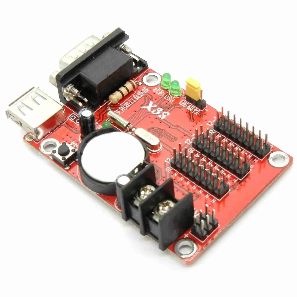 2PCS Free shipping Kaler X3S USB+ RS232 port led control card 1024*48 pixels P10 dispaly module LED screen controller
2PCS Free shipping Kaler X3S USB+ RS232 port led control card 1024*48 pixels P10 dispaly module LED screen controller