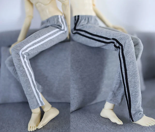 Одежда для куклы BJD серые штаны белые черные 2 полосы повседневные спортивные штаны для 1/3 1/4 BJD SD DD MSD SD17 кукла дяди SSDF Размер куклы
Одежда для куклы BJD серые штаны белые черные 2 полосы повседневные спортивные штаны для 1/3 1/4 BJD SD DD MSD SD17 кукла дяди SSDF Размер куклы
