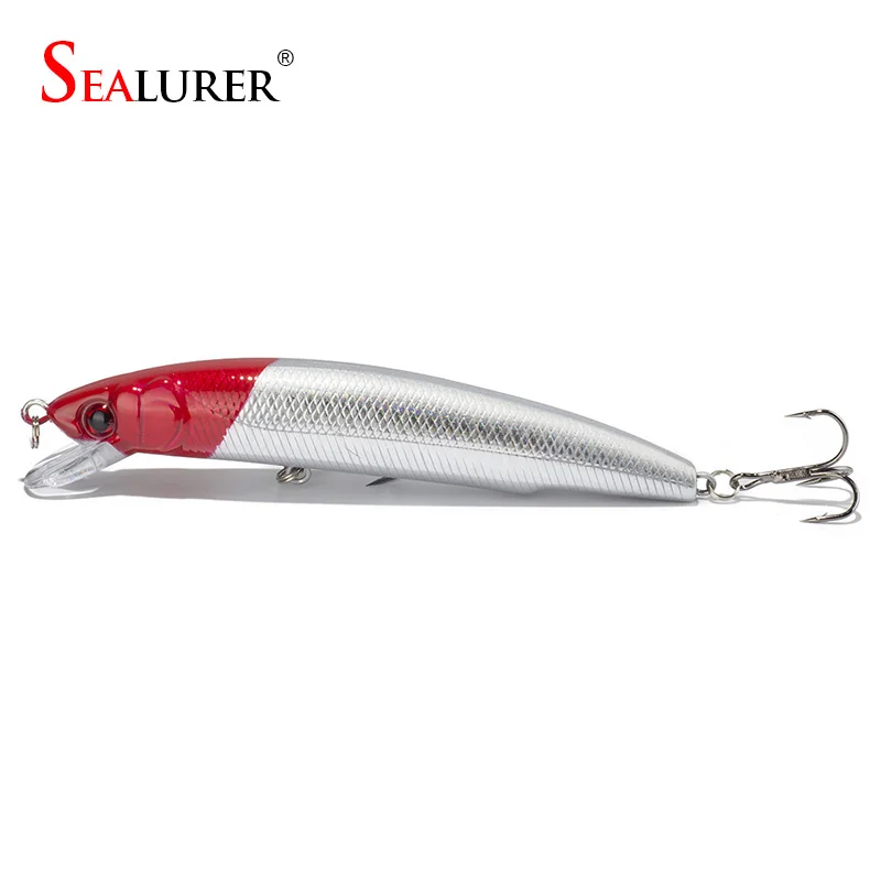 1pcs/lot Heavy Laser Minnow Fishing Lure Floating 11.5cm/18g Wobblers with 2 hooks
1pcs/lot Heavy Laser Minnow Fishing Lure Floating 11.5cm/18g Wobblers with 2 hooks
