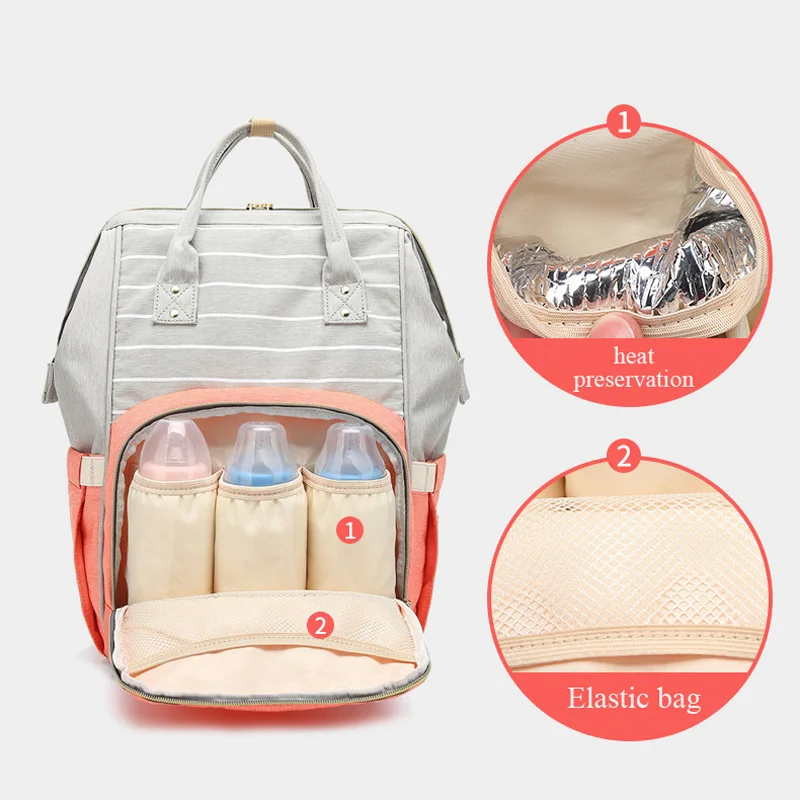 Fashion Mummy Maternity Nappy Bag Large Capacity Nappy Bag Travel Backpack Nursing Bag for Baby Care Women's Fashion Bag
Fashion Mummy Maternity Nappy Bag Large Capacity Nappy Bag Travel Backpack Nursing Bag for Baby Care Women's Fashion Bag
