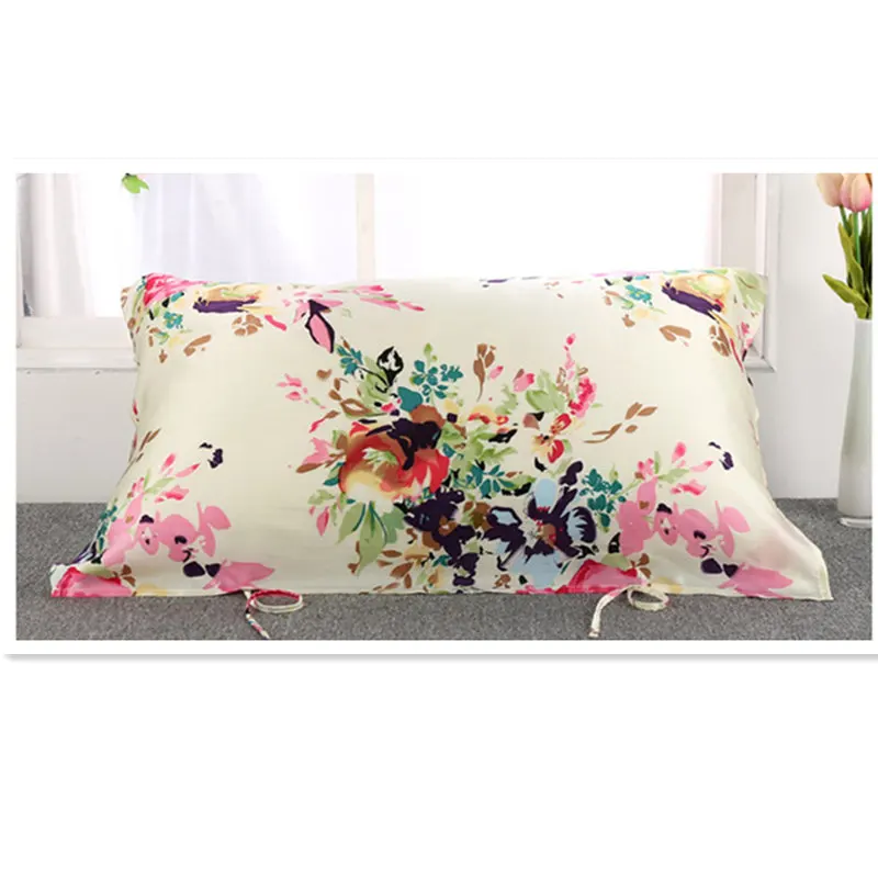 100% Pure Mulberry Silk 16momme Pillow Towel Silk Pillow Cover With Silk Ribbon Ties at the Backside Tie To The Pillow
100% Pure Mulberry Silk 16momme Pillow Towel Silk Pillow Cover With Silk Ribbon Ties at the Backside Tie To The Pillow