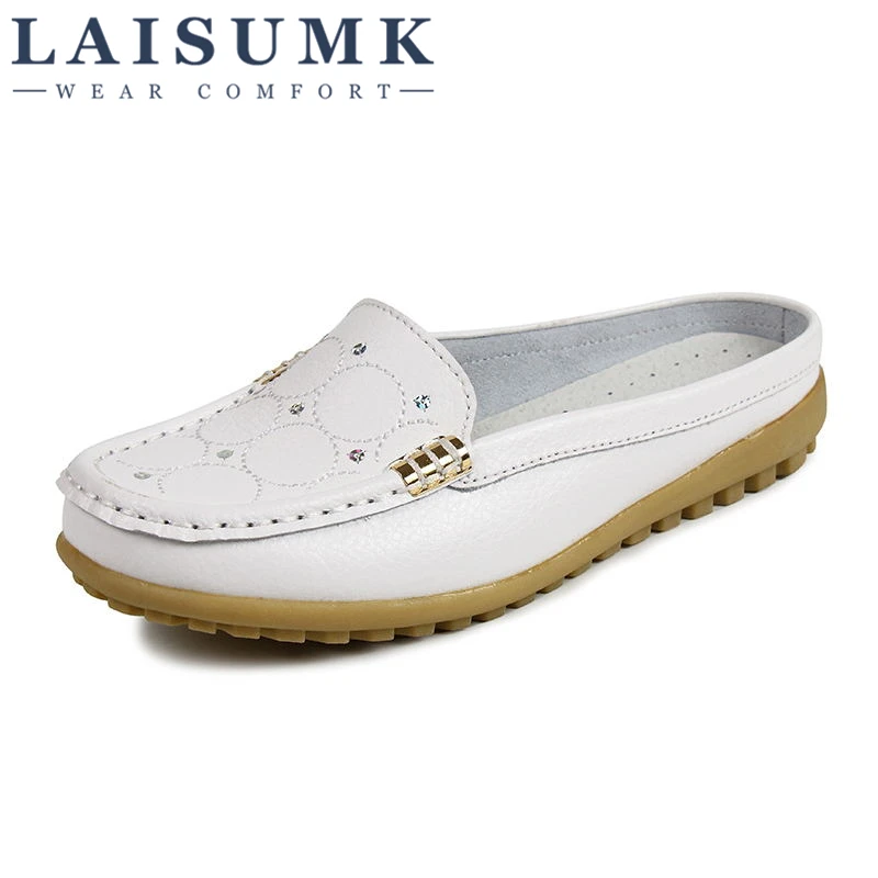 2020 LAISUMK Fashion Women Ballet Flats Leather Loafers Summer Women Casual Shoes Flat Comfortable Slip On
2020 LAISUMK Fashion Women Ballet Flats Leather Loafers Summer Women Casual Shoes Flat Comfortable Slip On