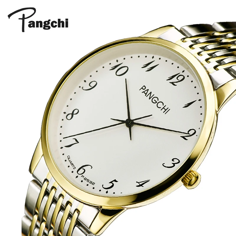 PANGCHI Lady Luxury Stainless Steel Watch Woman Men Digital Big Dial Bracelet Couple Watches Simple Dress Wristwatches Gifts
PANGCHI Lady Luxury Stainless Steel Watch Woman Men Digital Big Dial Bracelet Couple Watches Simple Dress Wristwatches Gifts