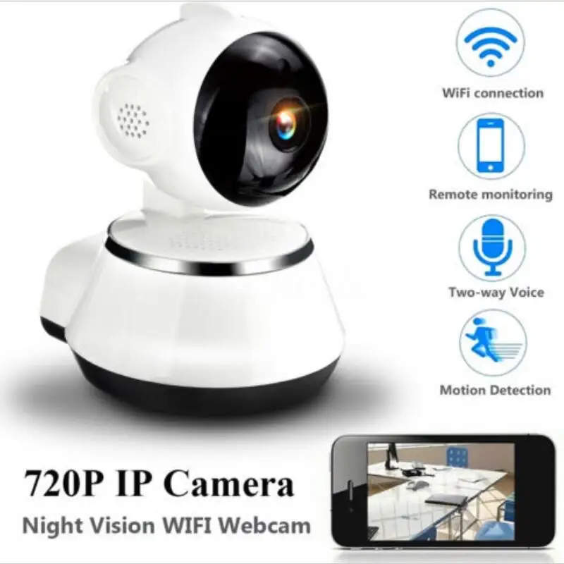 720P HD беспроводная Wifi ip-камера домашняя камера видеонаблюдения камера 3,6 мм объектив широкоугольный камера для помещений Поддержка ночного видения
720P HD беспроводная Wifi ip-камера домашняя камера видеонаблюдения камера 3,6 мм объектив широкоугольный камера для помещений Поддержка ночного видения