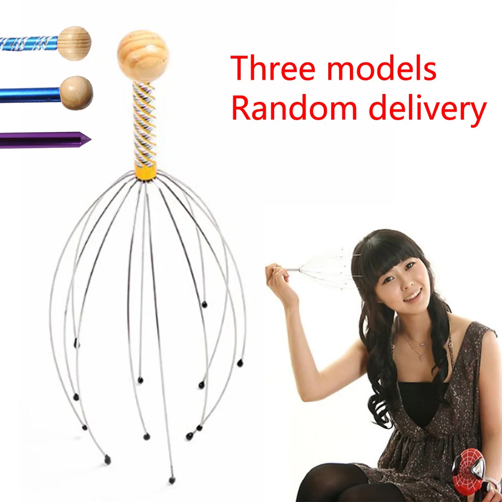 1PC New Head Scalp Neck Equipment Stress Release Relax Massage Body Massager Head Massage Tools
1PC New Head Scalp Neck Equipment Stress Release Relax Massage Body Massager Head Massage Tools
