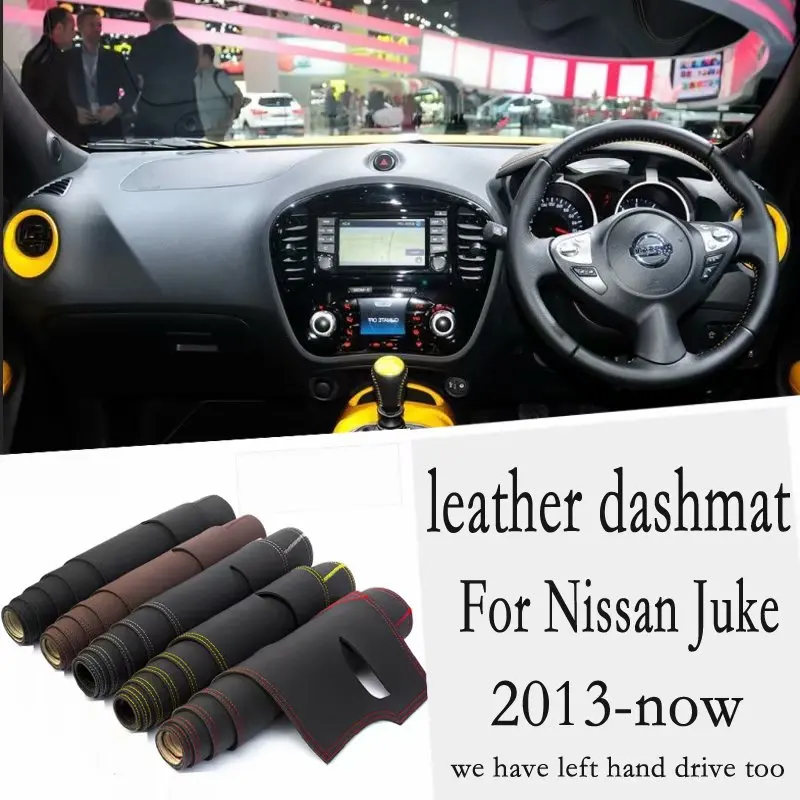 Кожаный коврик для приборной панели для Nissan Juke 2013 2015 2016 2017 2018 2019
Кожаный коврик для приборной панели для Nissan Juke 2013 2015 2016 2017 2018 2019