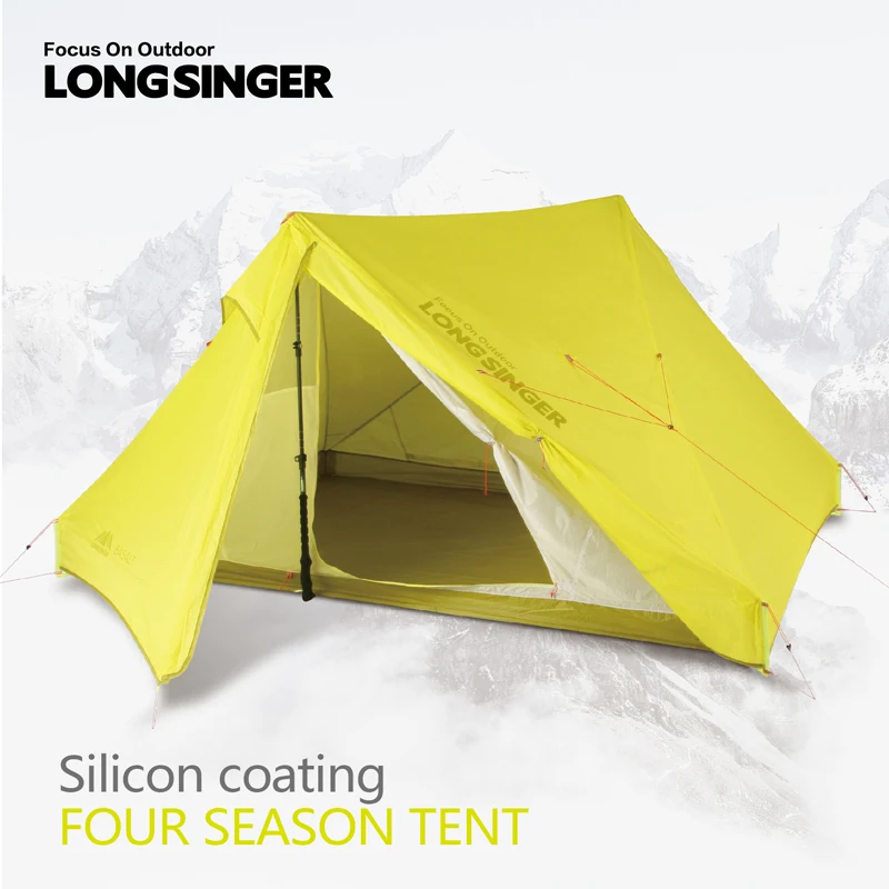 Ultra-light single-sided silicon-coated double-person rainstorm-proof non-self-supporting Hiking Tent
Ultra-light single-sided silicon-coated double-person rainstorm-proof non-self-supporting Hiking Tent