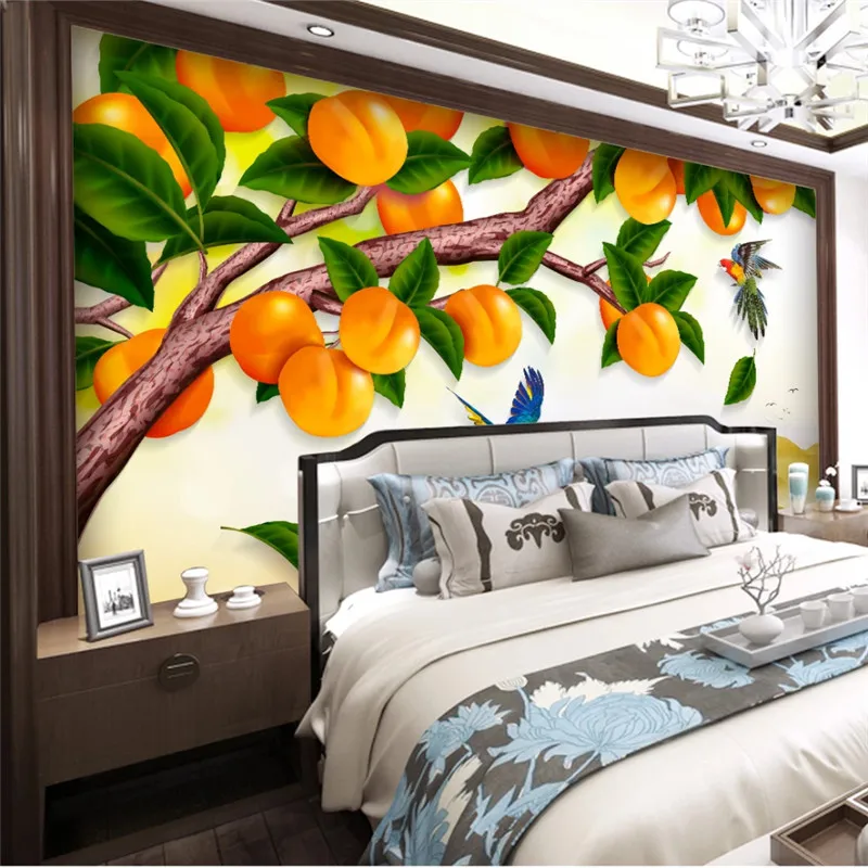 Custom Mural Wallpaper 3D Chinese Style Hand-painted Oil Painting Persimmon Big Tree Bird Wall Paper 3D Wall Papers Home Decor
Custom Mural Wallpaper 3D Chinese Style Hand-painted Oil Painting Persimmon Big Tree Bird Wall Paper 3D Wall Papers Home Decor