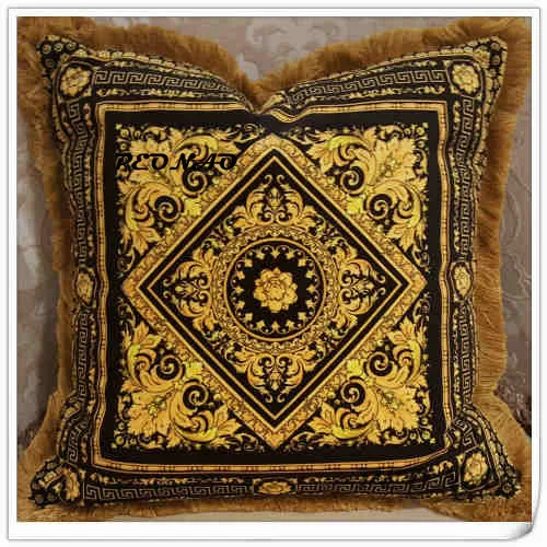 Double Side Printing Royal Luxury Gold Design Flower Throw Pillowcase Cojin Home Floral Decorative Cushion Covers
Double Side Printing Royal Luxury Gold Design Flower Throw Pillowcase Cojin Home Floral Decorative Cushion Covers