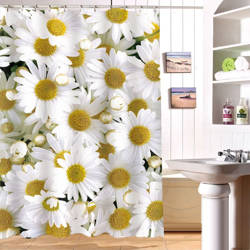 MYRU 3D Print Waterproof Flowers Shower Curtains Bath Products Bathroom Decor with Hooks
MYRU 3D Print Waterproof Flowers Shower Curtains Bath Products Bathroom Decor with Hooks