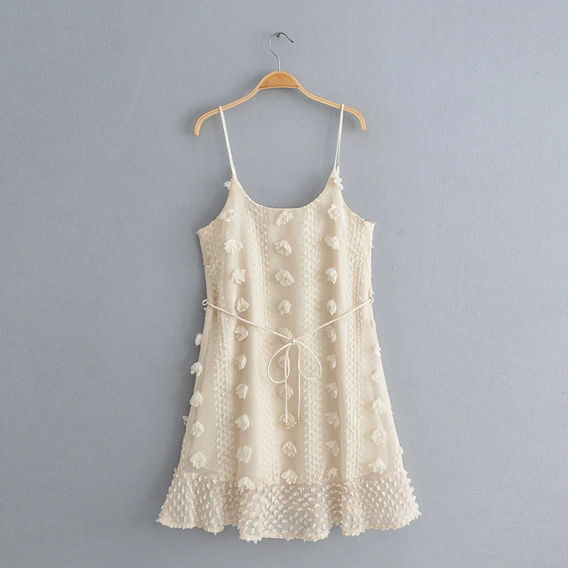Shemujersky Summer Beach Dress with Pom Pom Spaghetti Strap Sundress 2019 Holiday Short Women Dresses
Shemujersky Summer Beach Dress with Pom Pom Spaghetti Strap Sundress 2019 Holiday Short Women Dresses