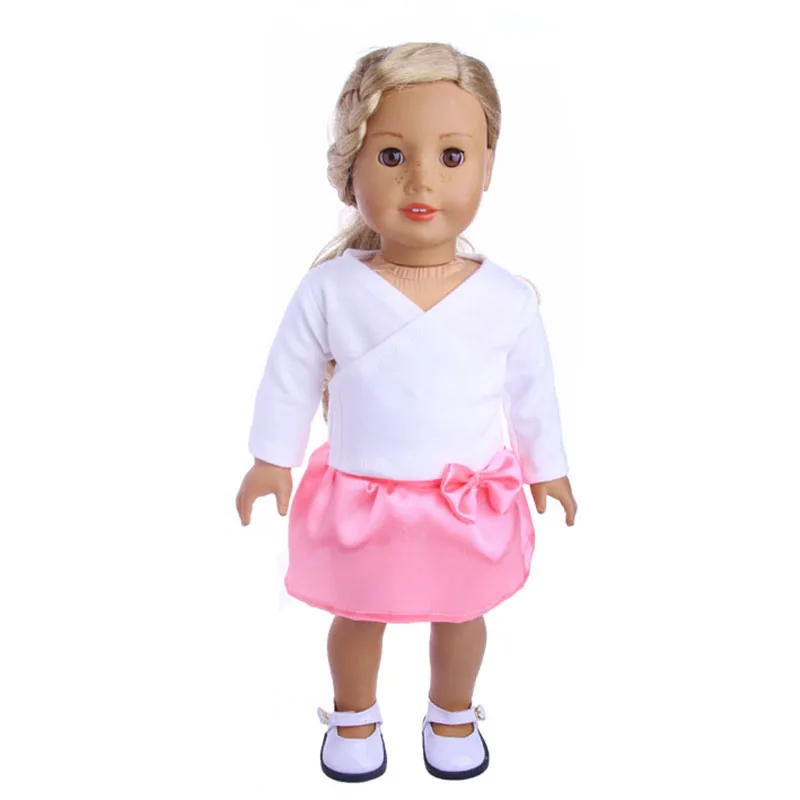 Doll Clothes Cute Princess White Long Sleeve Pink Bow SkirtFit 18 Inch American Doll for Chrid birthday Gift
Doll Clothes Cute Princess White Long Sleeve Pink Bow SkirtFit 18 Inch American Doll for Chrid birthday Gift