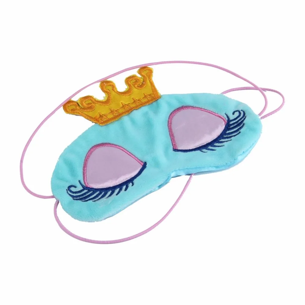 Принцесса Корона фантазия глаза крышка Eyeshade повязки на путешествия спящий глаз