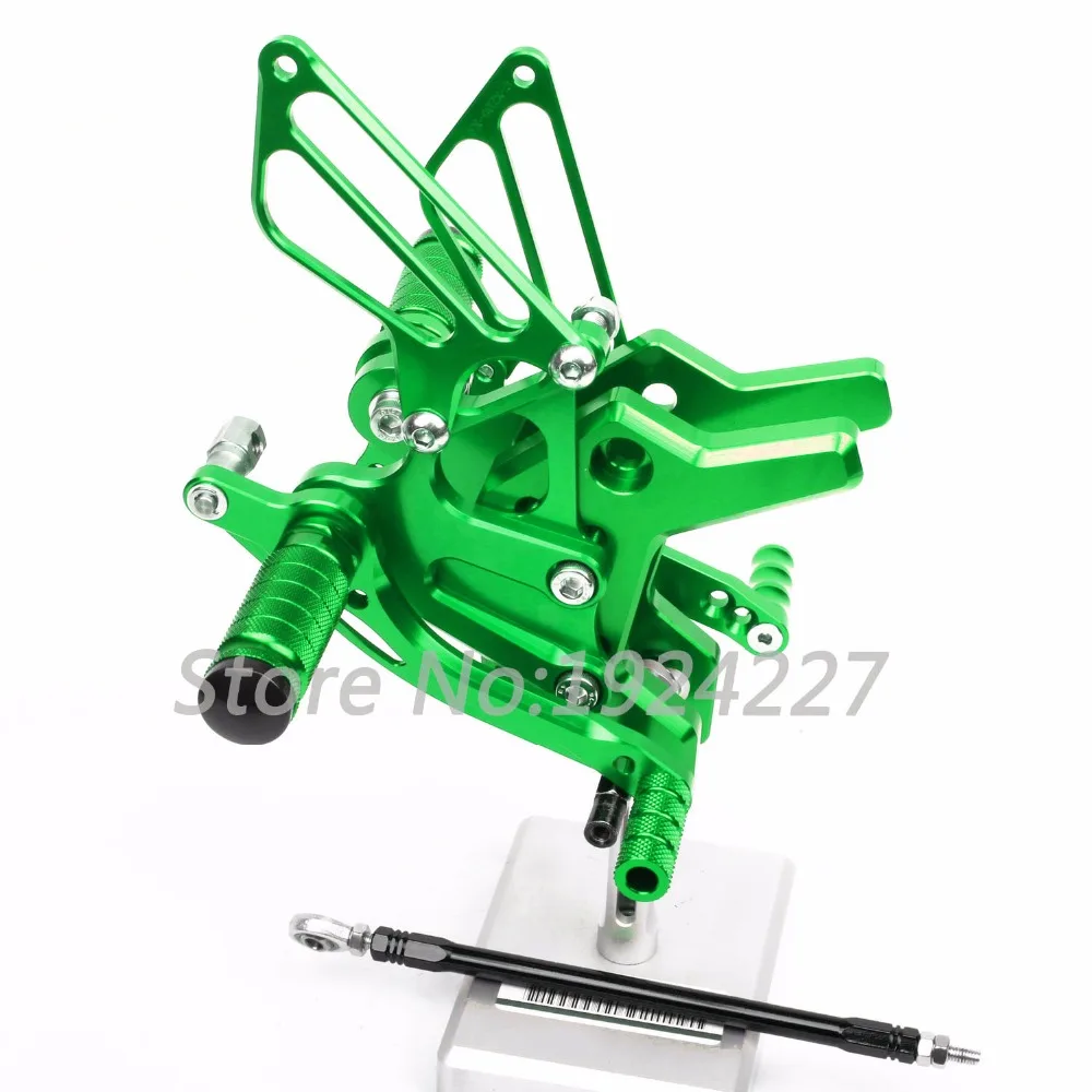 Комплект задних регулируемых мотоциклетных педалей Kawasaki Z750 2004-2006, 8 цветов
Комплект задних регулируемых мотоциклетных педалей Kawasaki Z750 2004-2006, 8 цветов