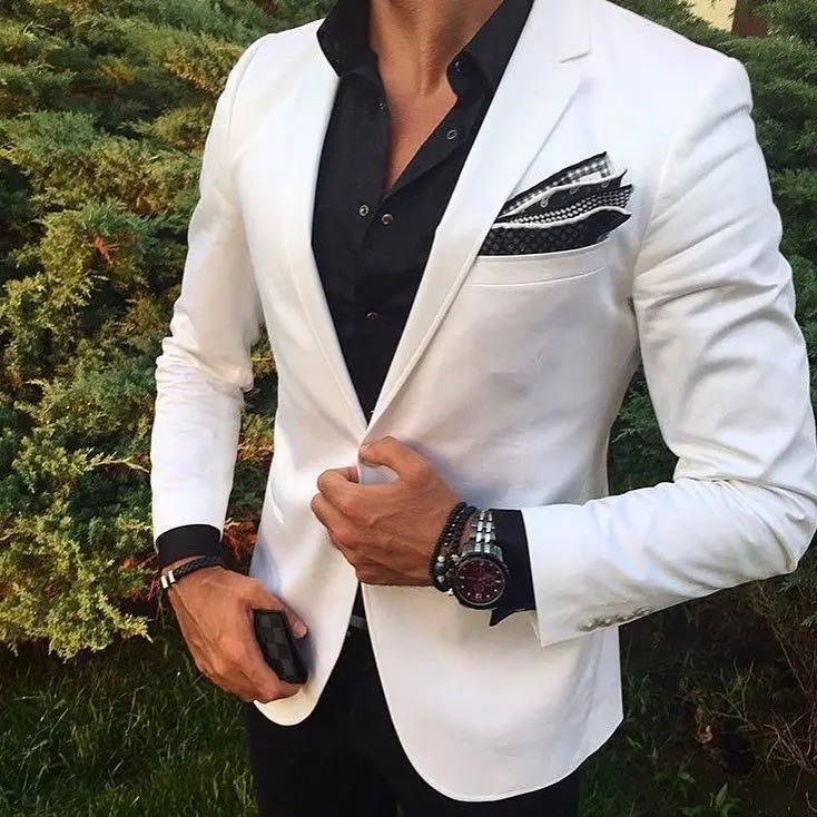 2017 Latest Coat Pant Designs White Casual Blazer Custom 2 Piece Men Suit Skinny Tuxedo Jacket Stylish Suits Terno Masculino
2017 Latest Coat Pant Designs White Casual Blazer Custom 2 Piece Men Suit Skinny Tuxedo Jacket Stylish Suits Terno Masculino
