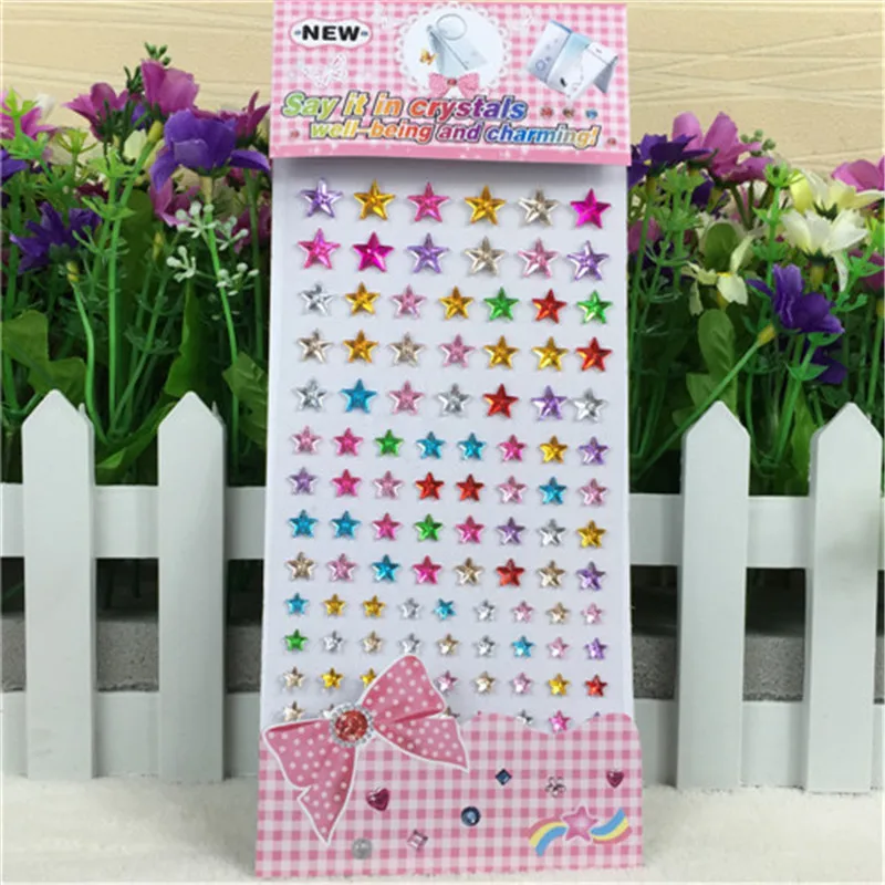 Star Stickers Kids New Toys Self Adhesive Multicolor 3d Children Crafts And Scrapbooking Crystal Acrylic Sticker
Star Stickers Kids New Toys Self Adhesive Multicolor 3d Children Crafts And Scrapbooking Crystal Acrylic Sticker