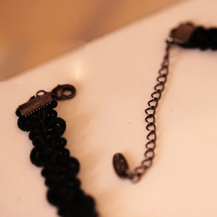 Fashion Water-drop Design Pendants Short Knit Hook Flower Necklace Turque Decor | Украшения и аксессуары