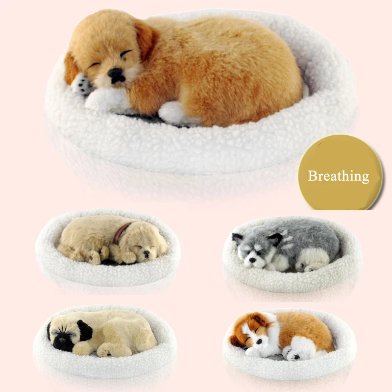 Simulation dog Plush toys breathing dog interactive toys birthday gift sleepping dog Stuffed toys robot dog
Simulation dog Plush toys breathing dog interactive toys birthday gift sleepping dog Stuffed toys robot dog