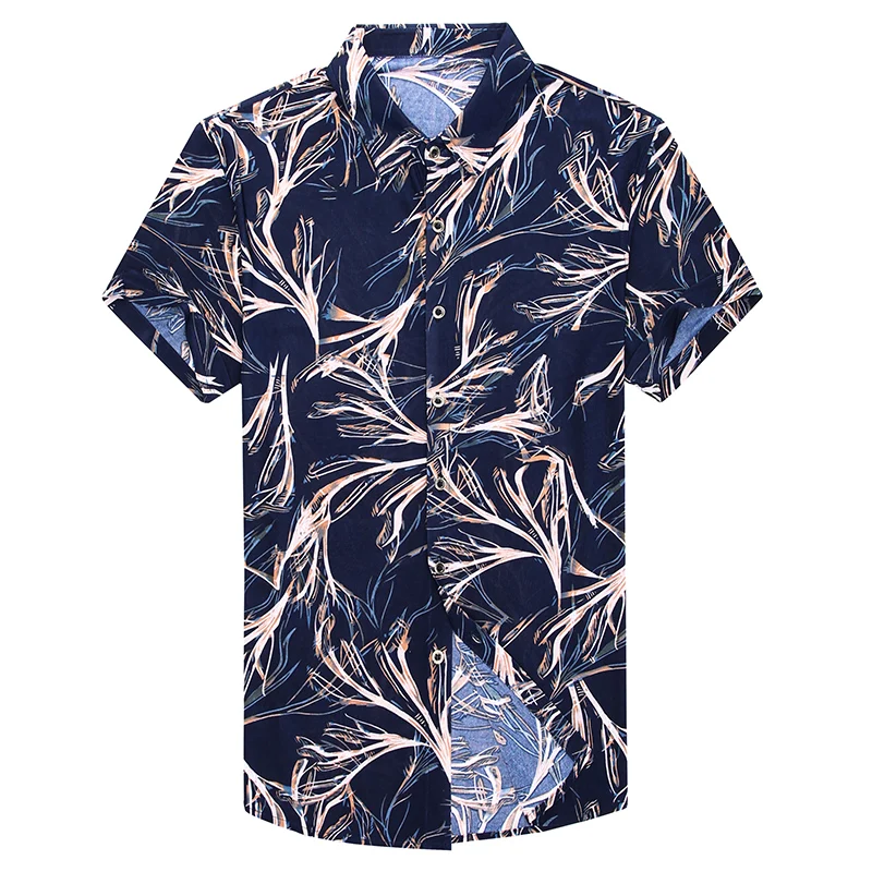 New 2019 Summer Male Short Sleeve Floral Shirt Man Casual Fashion Striped Clothes Dress Shirts
New 2019 Summer Male Short Sleeve Floral Shirt Man Casual Fashion Striped Clothes Dress Shirts
