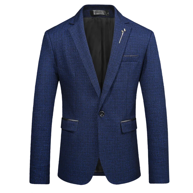 Men Slim Fit Suits Blazers Smart Casual Suits Jackets New Male Wedding dress Formal Wear Suits Jackets And Coats Size 3XL
Men Slim Fit Suits Blazers Smart Casual Suits Jackets New Male Wedding dress Formal Wear Suits Jackets And Coats Size 3XL