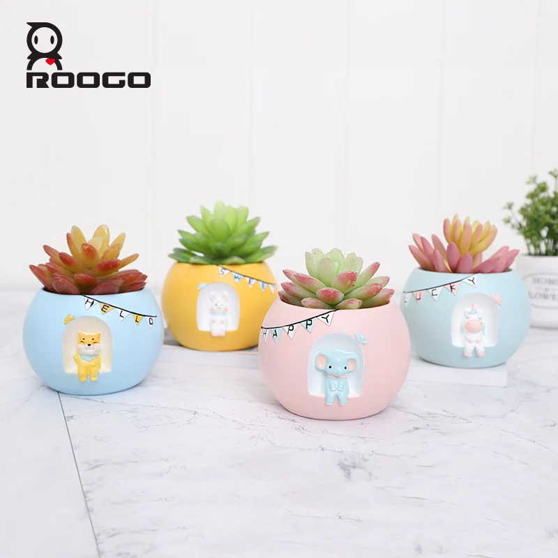 Roogo Flower Garden Cactus Pot Succulent Pot Modern Red Yellow Blue Plant Pot Home Decor Flowerpot Balcony Decorations Pots
Roogo Flower Garden Cactus Pot Succulent Pot Modern Red Yellow Blue Plant Pot Home Decor Flowerpot Balcony Decorations Pots