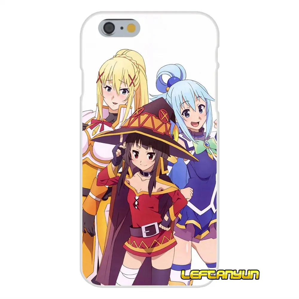 Прозрачный чехол из ТПУ японского аниме сексуальная девушка konosuba для Huawei P Smart Mate