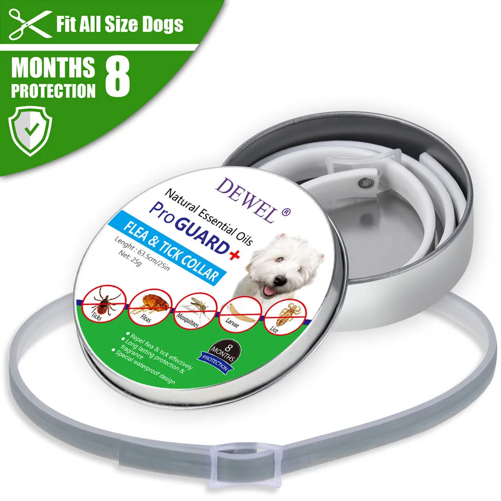 Pro Guard Flea And Tick Collar For Dogs Cats collar Pet Adjustable Dog Collar for Small Dogs Pets Accessories Cute Products
Pro Guard Flea And Tick Collar For Dogs Cats collar Pet Adjustable Dog Collar for Small Dogs Pets Accessories Cute Products