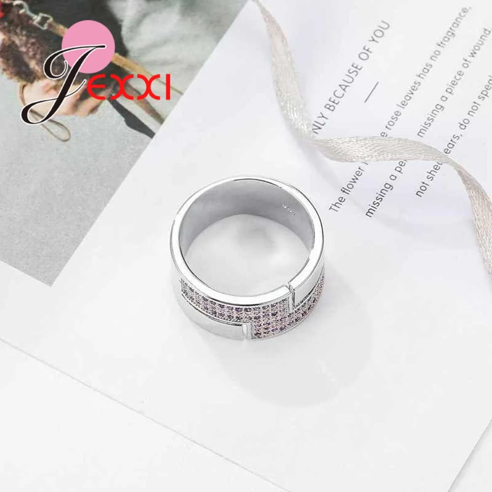 New Fashion Design Cross Wide Ring Inlaid Purple Pink Austrian Crystal 925 Sterling Silver Engagement Jewelry
New Fashion Design Cross Wide Ring Inlaid Purple Pink Austrian Crystal 925 Sterling Silver Engagement Jewelry