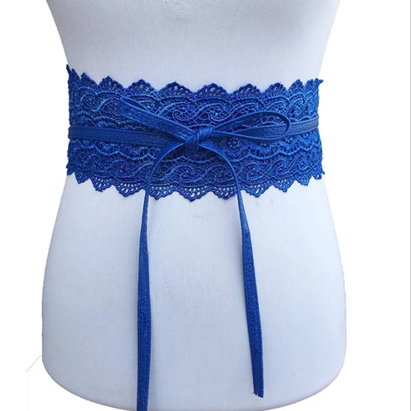2019 Fashion Hollow Out Lace Bandage Bow Wide Belt For Women Wide Corset Hollow Flower waist Belt Elegant Women Wild Belt
2019 Fashion Hollow Out Lace Bandage Bow Wide Belt For Women Wide Corset Hollow Flower waist Belt Elegant Women Wild Belt