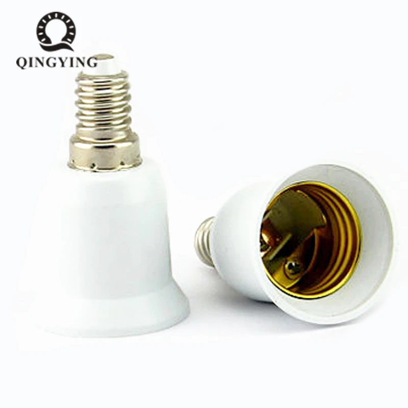 1pcs E14 to E27 Fireproof Material lamp Base Conveter E14-E27 Holder Socket For LED lighting Bulb Adapter Conversion
1pcs E14 to E27 Fireproof Material lamp Base Conveter E14-E27 Holder Socket For LED lighting Bulb Adapter Conversion
