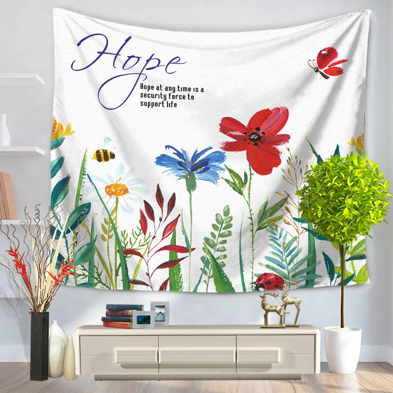 Home Decorative Wall Hanging Carpet Tapestry Rectangle Bedspread Love Hope Flower Pattern GT1099
Home Decorative Wall Hanging Carpet Tapestry Rectangle Bedspread Love Hope Flower Pattern GT1099