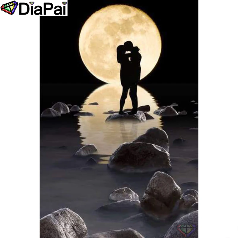 DIAPAI Diamond Painting 5D DIY 100% Full Square/Round Drill "Couple moon" Diamond Embroidery Cross Stitch 3D Decor A24294
DIAPAI Diamond Painting 5D DIY 100% Full Square/Round Drill "Couple moon" Diamond Embroidery Cross Stitch 3D Decor A24294