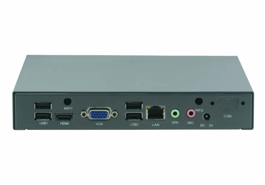 Промышленный мини-ПК Intel Celeron 1037U I5 процессор LAN RS232 6x USB HDMI VGA WiFi Mini PCI-E Windows XP/7/8/10 Linux