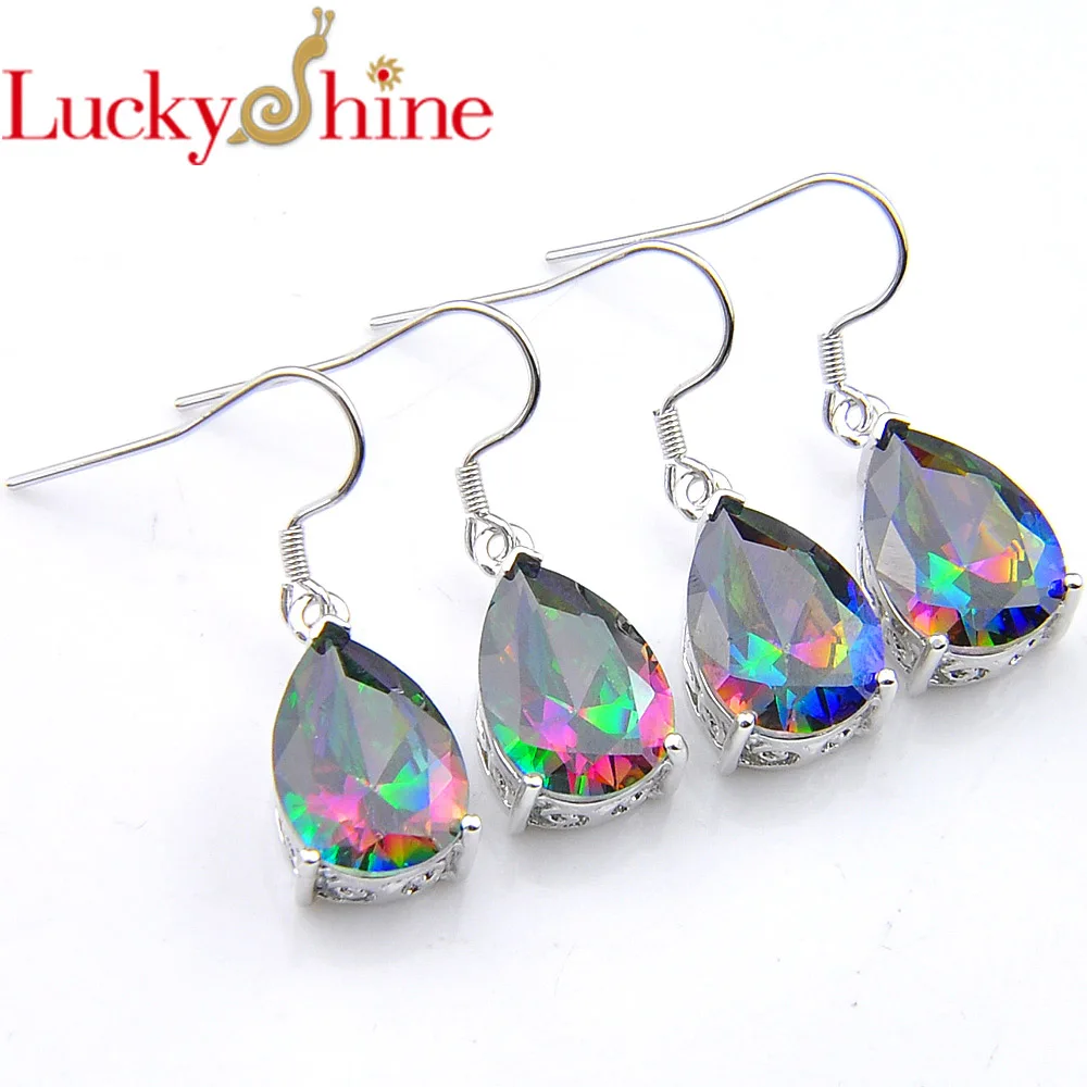 Luckyshine, 2 пары, серьги в форме капли воды, радуга, натуральный мистический Цирконий, серебряные женские серьги, очаровательный свадебный пода...
Luckyshine, 2 пары, серьги в форме капли воды, радуга, натуральный мистический Цирконий, серебряные женские серьги, очаровательный свадебный пода...
