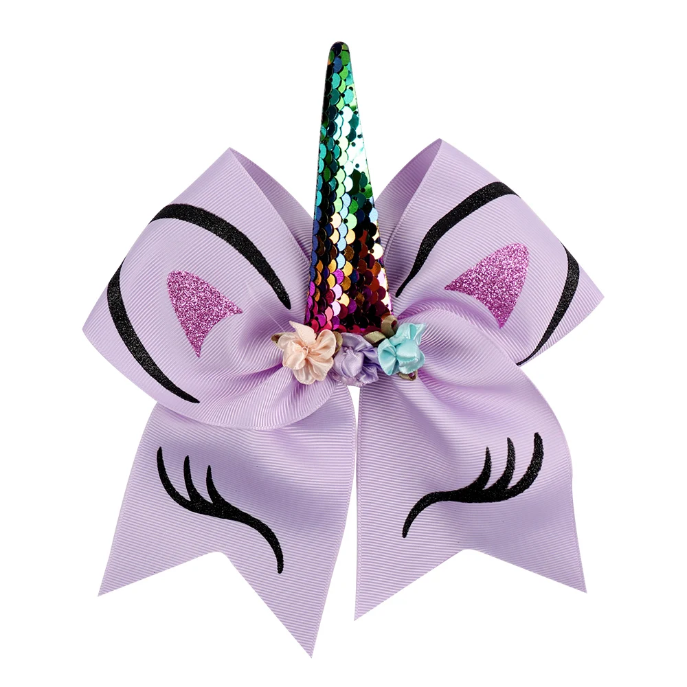 ncmama 1PC 7" Unicorn Cheer Bows Sequin Reversible Elastic Hair Bands Rainbow Ponytail Hair Bows For Kids Girls Hair Accessories
ncmama 1PC 7" Unicorn Cheer Bows Sequin Reversible Elastic Hair Bands Rainbow Ponytail Hair Bows For Kids Girls Hair Accessories