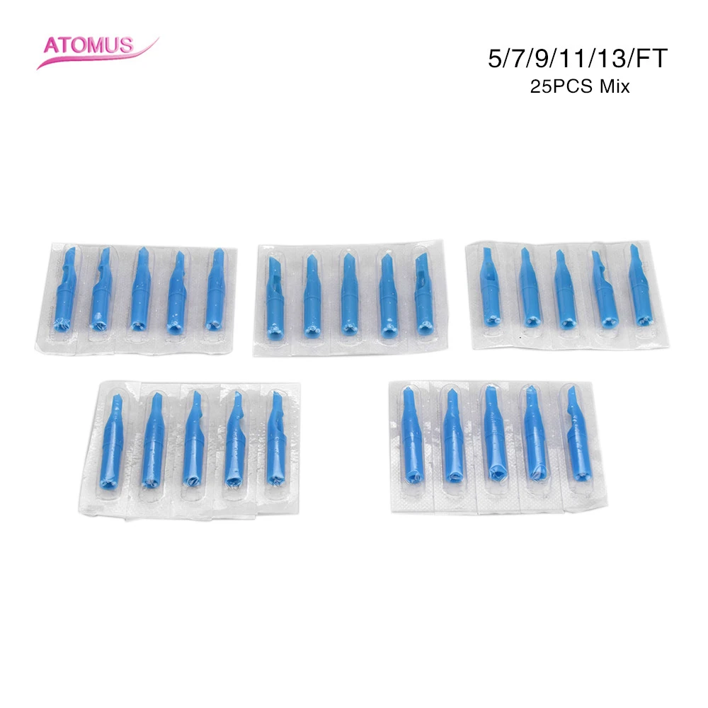Tattoo Supply Sterile Grey Short Plastic 25Pcs/Box Disposable Tattoo Needle Tips Nozzles Round 5/7/9/11/13FT For Tattoo Body Art
Tattoo Supply Sterile Grey Short Plastic 25Pcs/Box Disposable Tattoo Needle Tips Nozzles Round 5/7/9/11/13FT For Tattoo Body Art