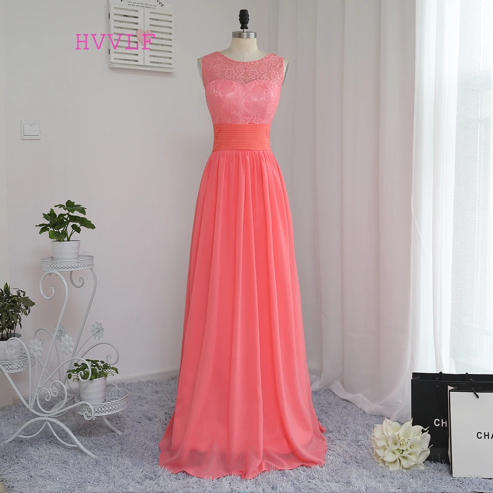 Real Photo Pink Cheap Bridesmaid Dresses A-line Scoop Floor Length Chiffon Lace Long Wedding Party Dresses
Real Photo Pink Cheap Bridesmaid Dresses A-line Scoop Floor Length Chiffon Lace Long Wedding Party Dresses