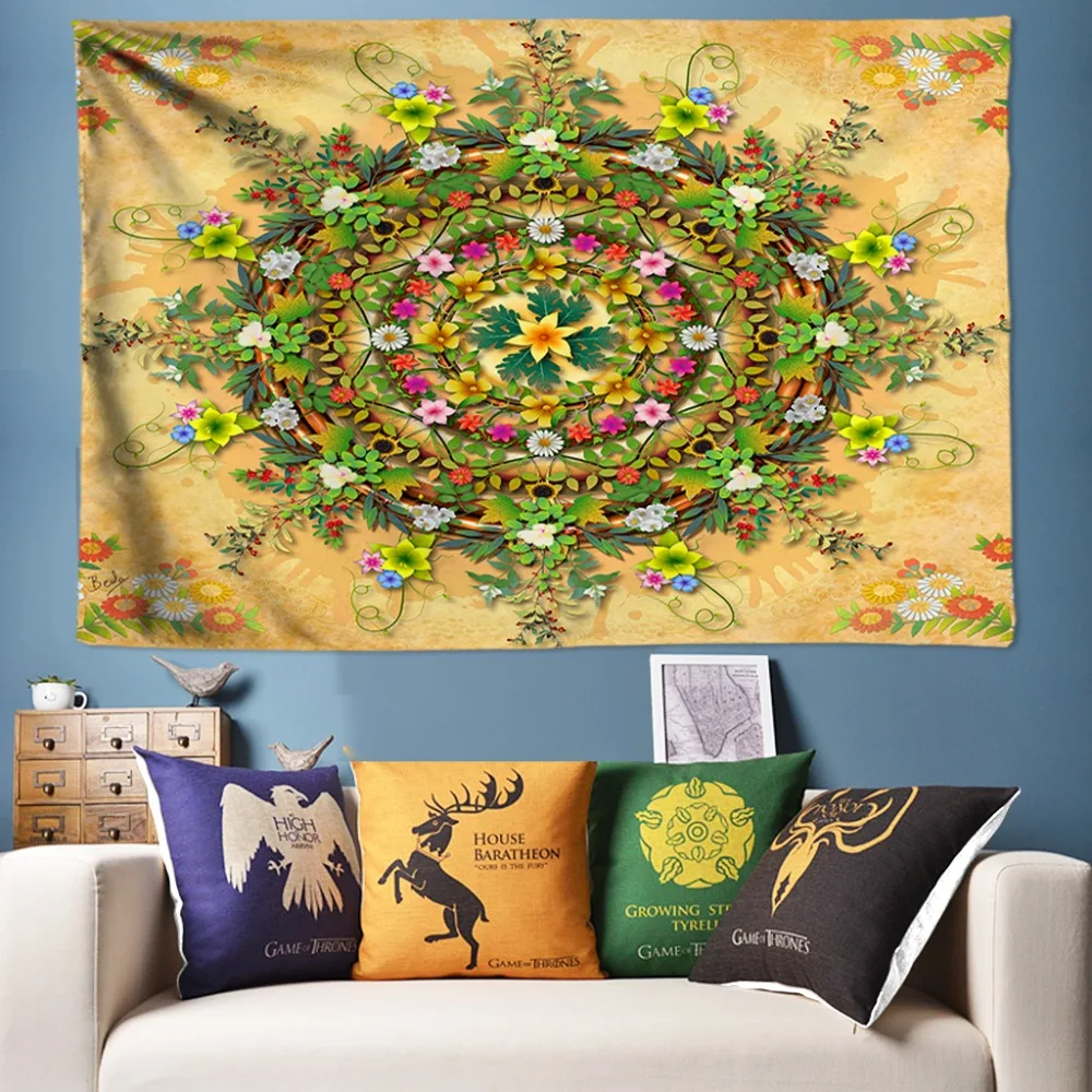 3D Wall Tapestry Bohemian Flowers Mandala Tapestry Wall Hanging Floral Decoration Hippie Tapestry Wall Cloth Large Bed Sheets
3D Wall Tapestry Bohemian Flowers Mandala Tapestry Wall Hanging Floral Decoration Hippie Tapestry Wall Cloth Large Bed Sheets