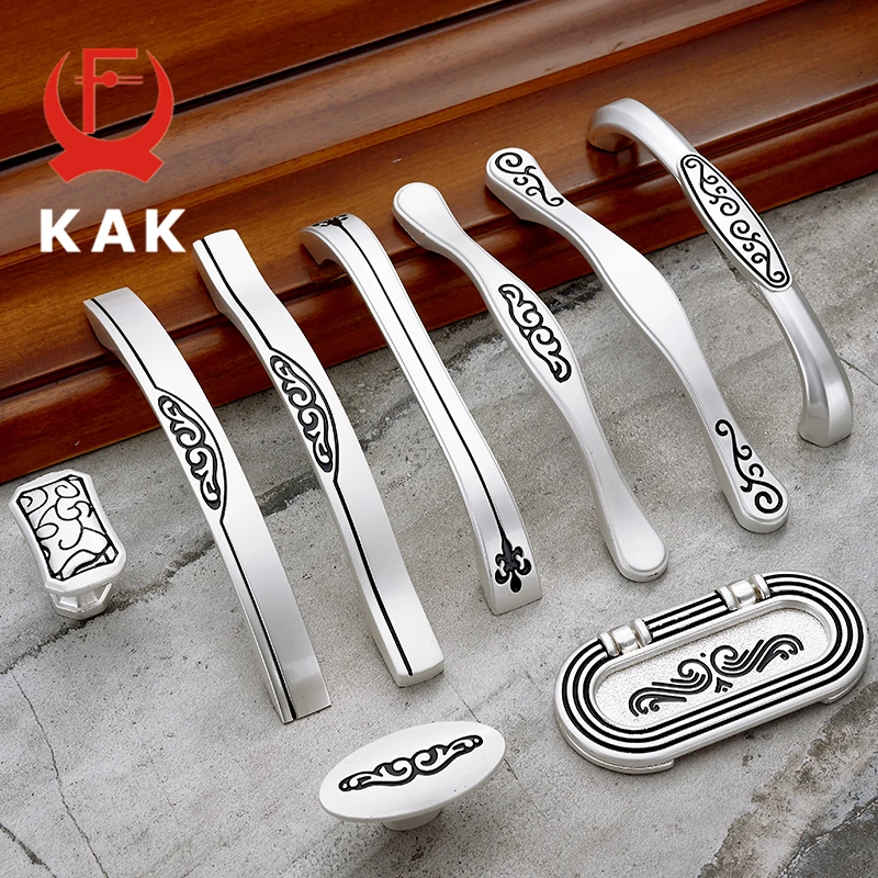 KAK Modern Slotted Solid Zinc Alloy Handles 96mm 128mm Kitchen Cabinet Handles Cupboard Drawer Knobs Pulls Furniture Hardware
KAK Modern Slotted Solid Zinc Alloy Handles 96mm 128mm Kitchen Cabinet Handles Cupboard Drawer Knobs Pulls Furniture Hardware