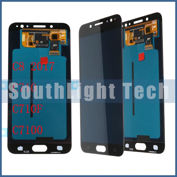 Grade AAA+++ Super Amoled for SAMSUNG Galaxy C8 C710 C710F C7100 LCD Display with Touch Screen Digitizer Panel Assembly
Grade AAA+++ Super Amoled for SAMSUNG Galaxy C8 C710 C710F C7100 LCD Display with Touch Screen Digitizer Panel Assembly