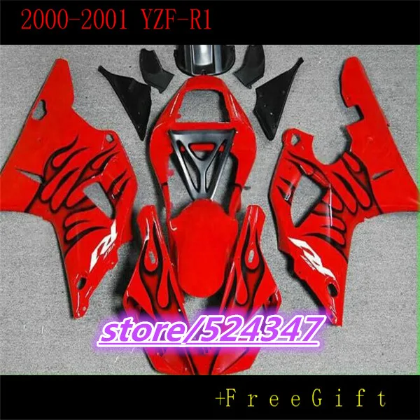 Hey-Fairing For YZF-R1 YZF R1 2000 2001 00 01 Red Black Flames Motorcycle Accessories & Parts for Yamaha
Hey-Fairing For YZF-R1 YZF R1 2000 2001 00 01 Red Black Flames Motorcycle Accessories & Parts for Yamaha